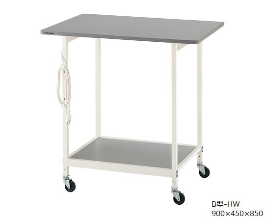 【組立】アズワン3-6782-02ニューラボベンチ（ホワイトカラー)900×450×850スタンダード【1個】(as1-3-6782-02)