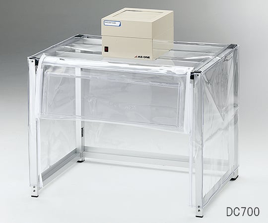 アズワン3-6789-01折りたたみ粉体計量ドラフトファンユニット1台付き700×500×550（700）【1個】(as1-3-6789-01)