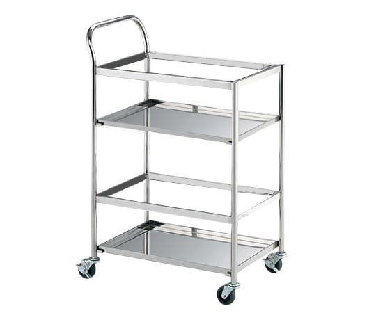 3-6798-01 ステンレスバスケットワゴン NBW 【AXEL】 アズワン