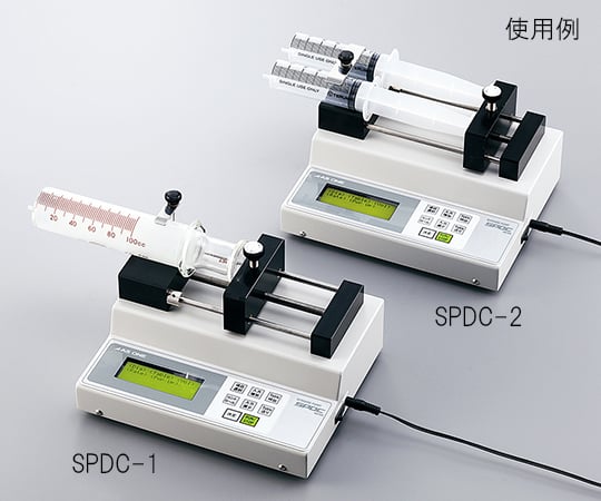 3-6811-01 シリンジポンプ デジタル制御タイプ シリンジ掛数 1本 SPDC-1