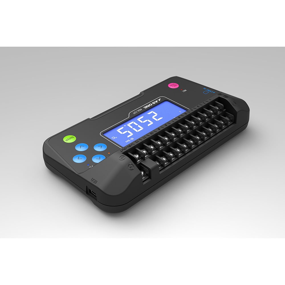 3-6823-41 12CHデータロガー（温度・電圧・湿度） ADL12T 【AXEL