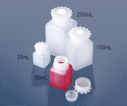 3-6875-01 ［取扱停止］UD角型瓶角瓶 25mL BGE212P