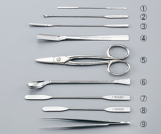 3-6892-01研究者用サンプリングスパーテルセット【1セット】(as1-3-6892-01)