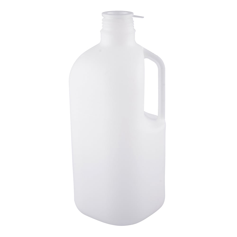 細口角瓶 （UN規格/リキッド） 白 2500mL（取手付き） 2000085405