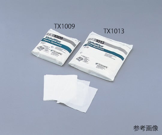 【滅菌】【クリーンパック】テックスワイプ（Texwipe）3-6998-12　アルファワイパー　9×9インチ　1袋（50枚入） STX1004