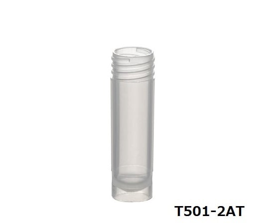 Simport3-7005-04サンプルチューブ（外ネジ）T501-2AT自立型2ml1000個入【1袋(1000個入)】(as1-3-7005-04)