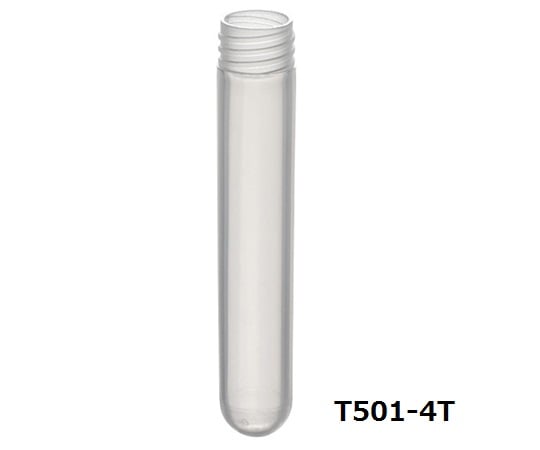 Simport3-7005-06サンプルチューブ（外ネジ）T501-4T丸底4ml1000個入【1袋(1000個入)】(as1-3-7005-06)