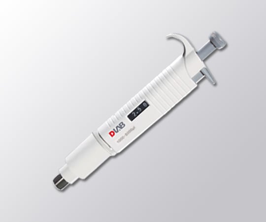 DLAB3-7026-10マイクロペットシングルチャンネル・容量可変タイプ最小可変容量50μL精度±0.7％再現性≦0.3％【1個】(as1-3-7026-10)