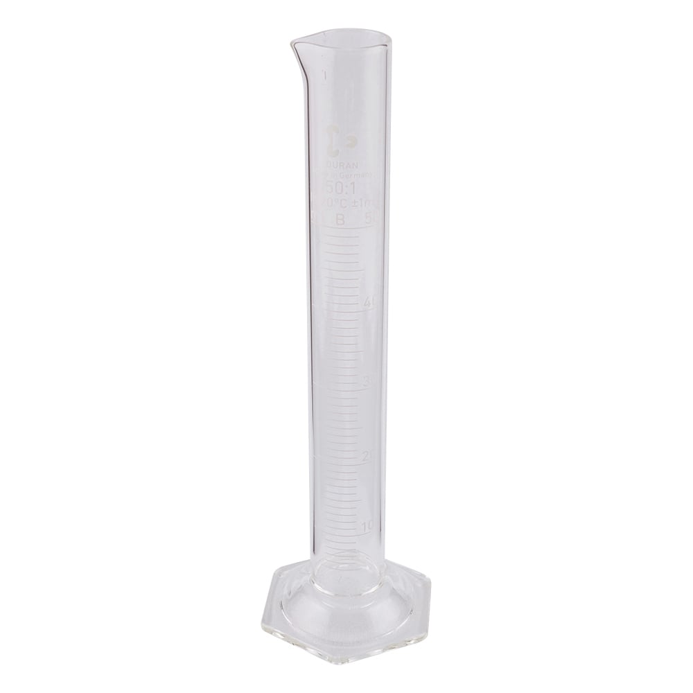 メスシリンダー DURANR 50mL 中国語版校正証明書付