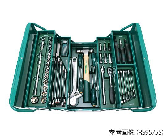 3-713-01 工具75点セット SATA 3/8″（9.5mm）タイプ RS9575S