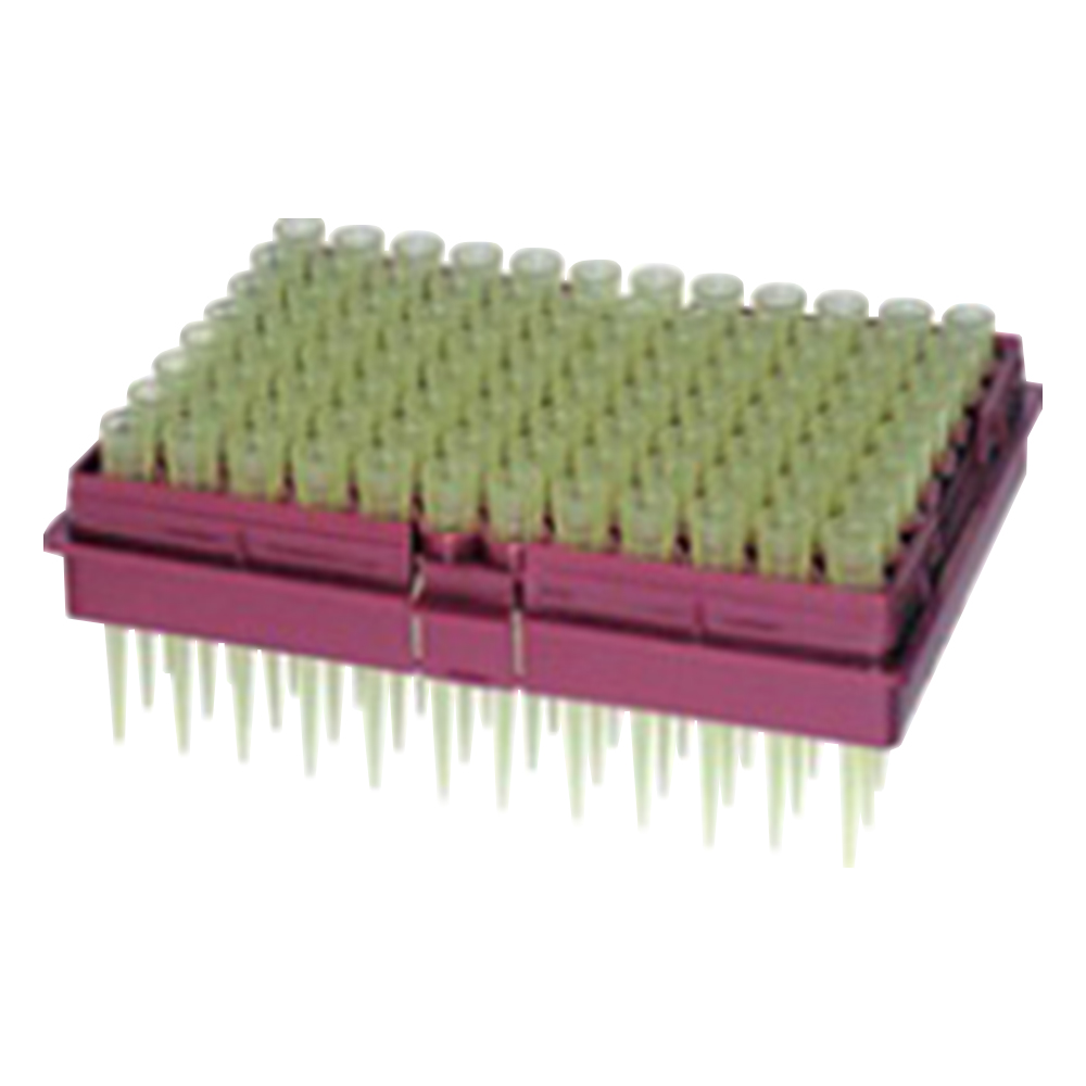 3-7150-12 電動マイクロピペット用チップカートリッジ 1セット（96本×10セット入） AX-CART-200 【AXEL】 アズワン