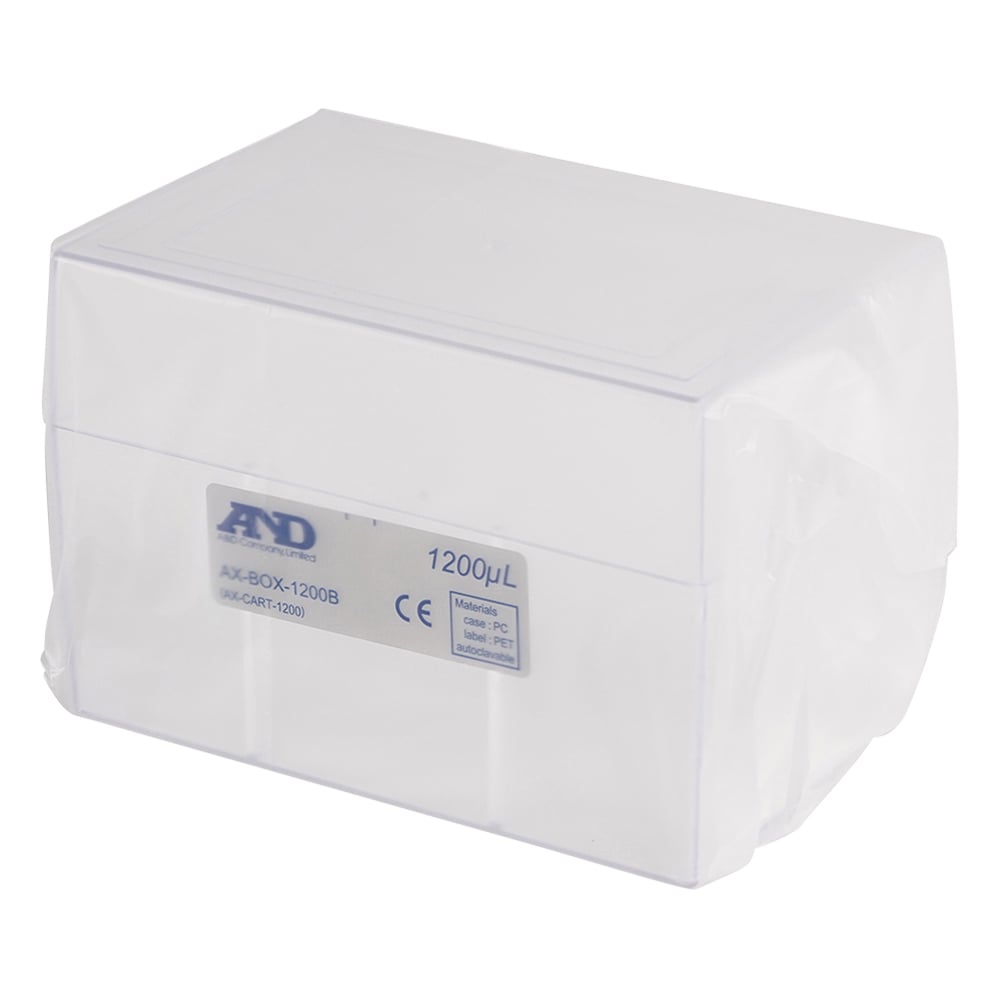 3-7150-17 電動マイクロピペット用チップボックス(1200μL用) AX-BOX