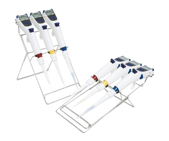 エー・アンド・デイ3-7150-19電動マイクロピペットステンレススタンド(3台掛け)【1個】(as1-3-7150-19)