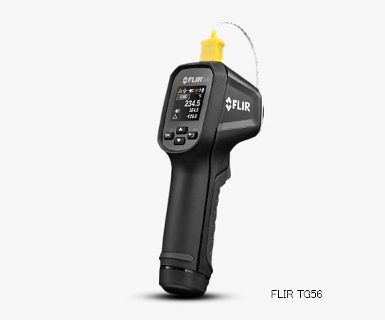 3-7156-02 非接触式スポット放射温度計 FLIR(R) Ｋ熱電対 TG56