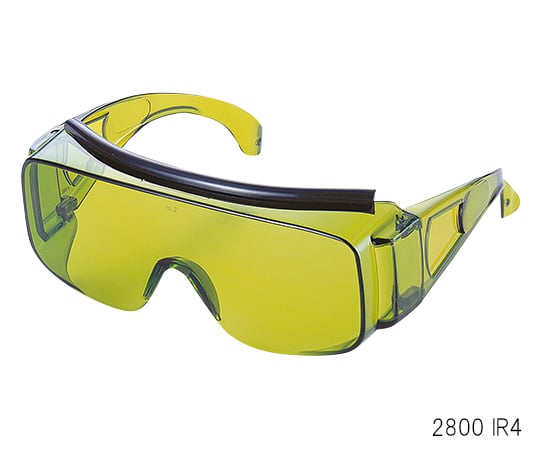 溶接・溶断作業用遮光眼鏡 （IR大型オーバーグラス） 遮光度 IR3 2800