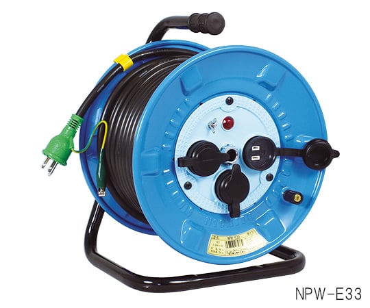 電工ドラム（防雨・防塵型）ポッキンプラグ NPW-E33