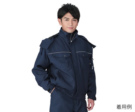 【グリーン対応】自重堂3-726-02制電防寒ブルゾン４８４１０－０１１－Ｌ【1着】(as1-3-726-02)