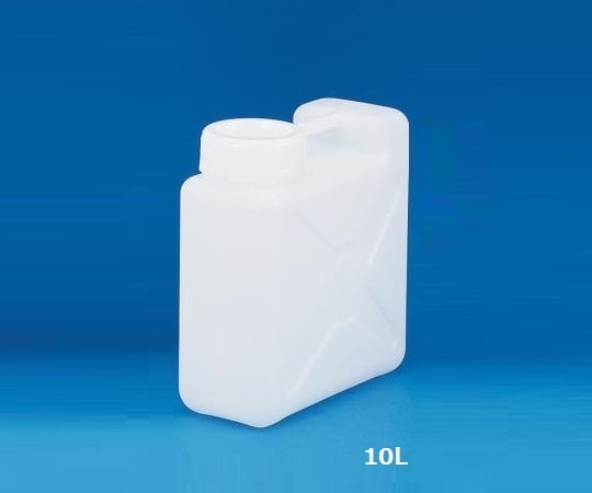 ニッコー3-7329-01フッ素ガスコーティング容器φ98.5×320×140×336mm10000mL【1本】(as1-3-7329-01)