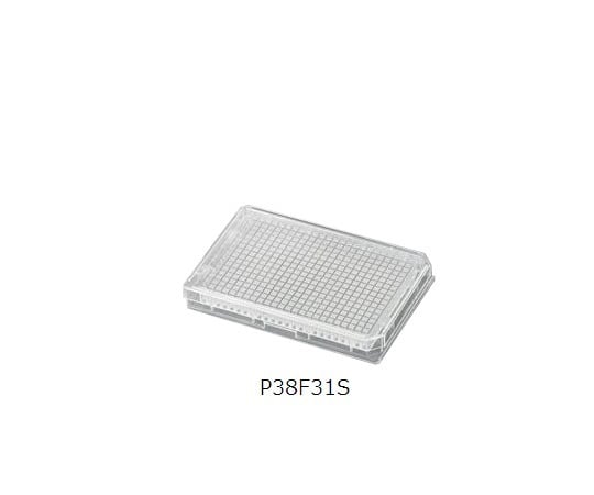 ステム3-7495-01３８４ウェルプレートＰ３８Ｆ３１Ｓ【1セット(1枚×50袋入)】(as1-3-7495-01)