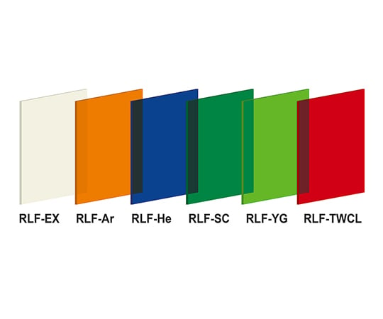 3-7587-01 レーザ用遮光フィルタ RLF-TWCL 100X100X3.5t