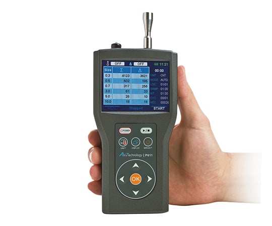 【レンタル】エアリーテクノロジー3-7594-02-64パーティクルカウンターP611貸30日【1個】(as1-3-7594-02-64)