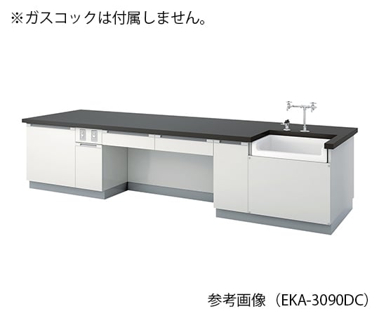 【大型商品※送料別途】アズワン3-7660-01　教師用実験台 2400×900×800 mm　EKA-2490DC