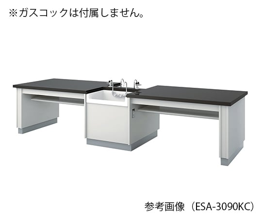 【大型商品※送料別途】アズワン3-7661-01　生徒用実験台 3000×900×700 mm　ESA-3090KCL