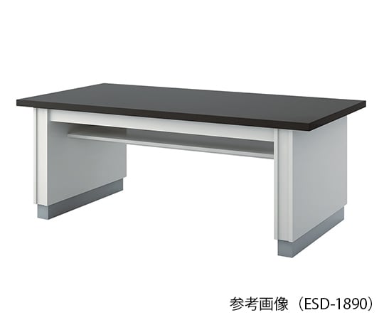 【大型商品※送料別途】アズワン3-7667-01　生徒用実験台 (両面用) 1500×900×700 mm　ESD-1590L