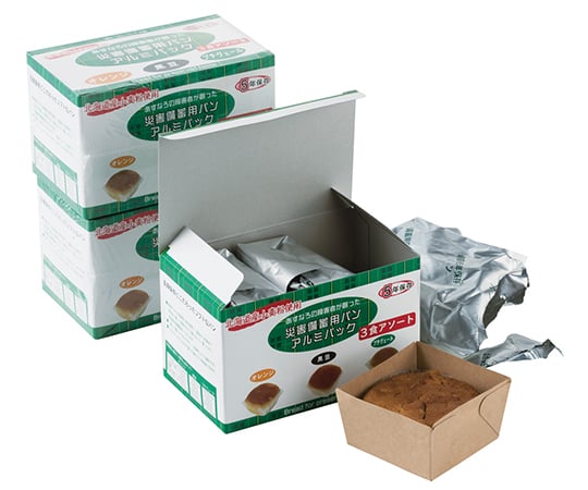 特殊衣料3-7701-01災害備蓄用パンアルミパック【1ケース(3個×20箱入)】(as1-3-7701-01)