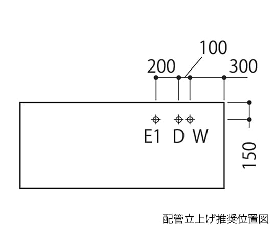 【大型商品※送料別途】アズワン3-7755-01　ヒュームフード(低風量タイプ)　1200×750×2400mm　ALB-1200