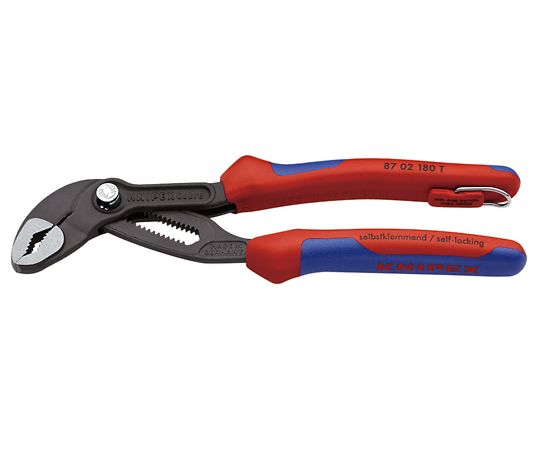 KNIPEX3-798-08プライヤー８７０２－１８０ＴＢＫ【1本】(as1-3-798-08)