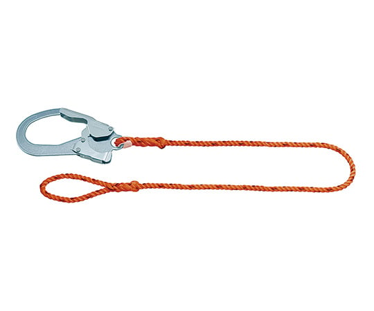 3-801-21 ワーカーズハーネス TITAN 丸リング接続用追加ロープ