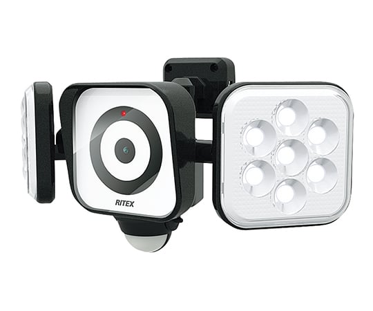 LEDセンサーライト付き防犯カメラ C-AC8160