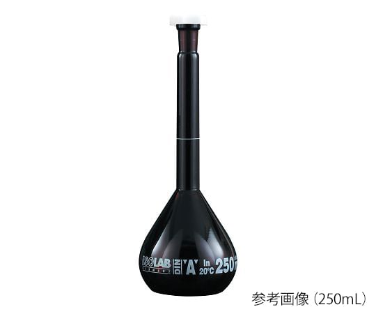 3-8270-08メスフラスコ樹脂栓付き９２７６６２６【1個】(as1-3-8270-08)