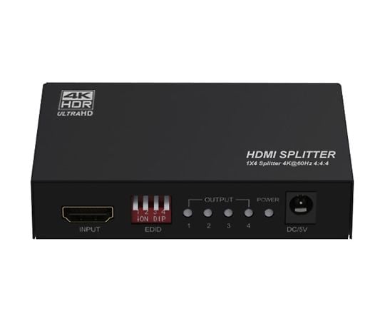 3-8328-22 HDMI4分配器 95×61.7×20mm THDSP14D-4K60S
