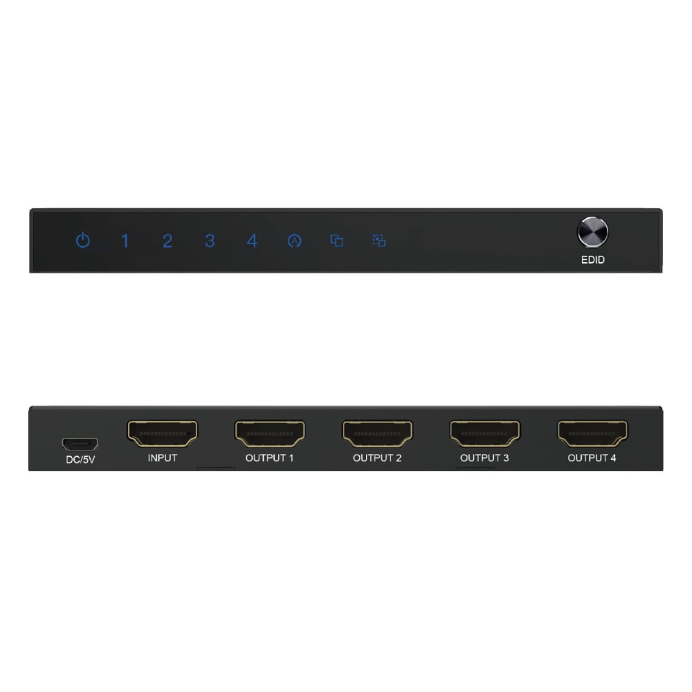 3-8328-01 HDMI分配器 2分配 60×70×20mm THDSP12X2-4K 【AXEL】 アズワン