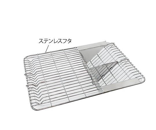 シナノ製作所3-8415-12飼育ケージＳＮ－８００Ｄ用ステンレスフタ【1枚】(as1-3-8415-12)