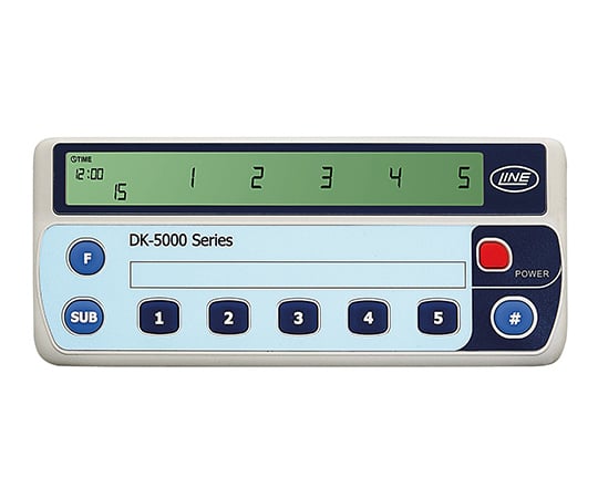 ライン精機3-8418-01電子式数取器電子式５連ＤＫ－５００５Ｅ【1個】(as1-3-8418-01)