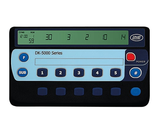 ライン精機3-8418-02電子式数取器電子式10連DK-5010E【1個】(as1-3-8418-02)