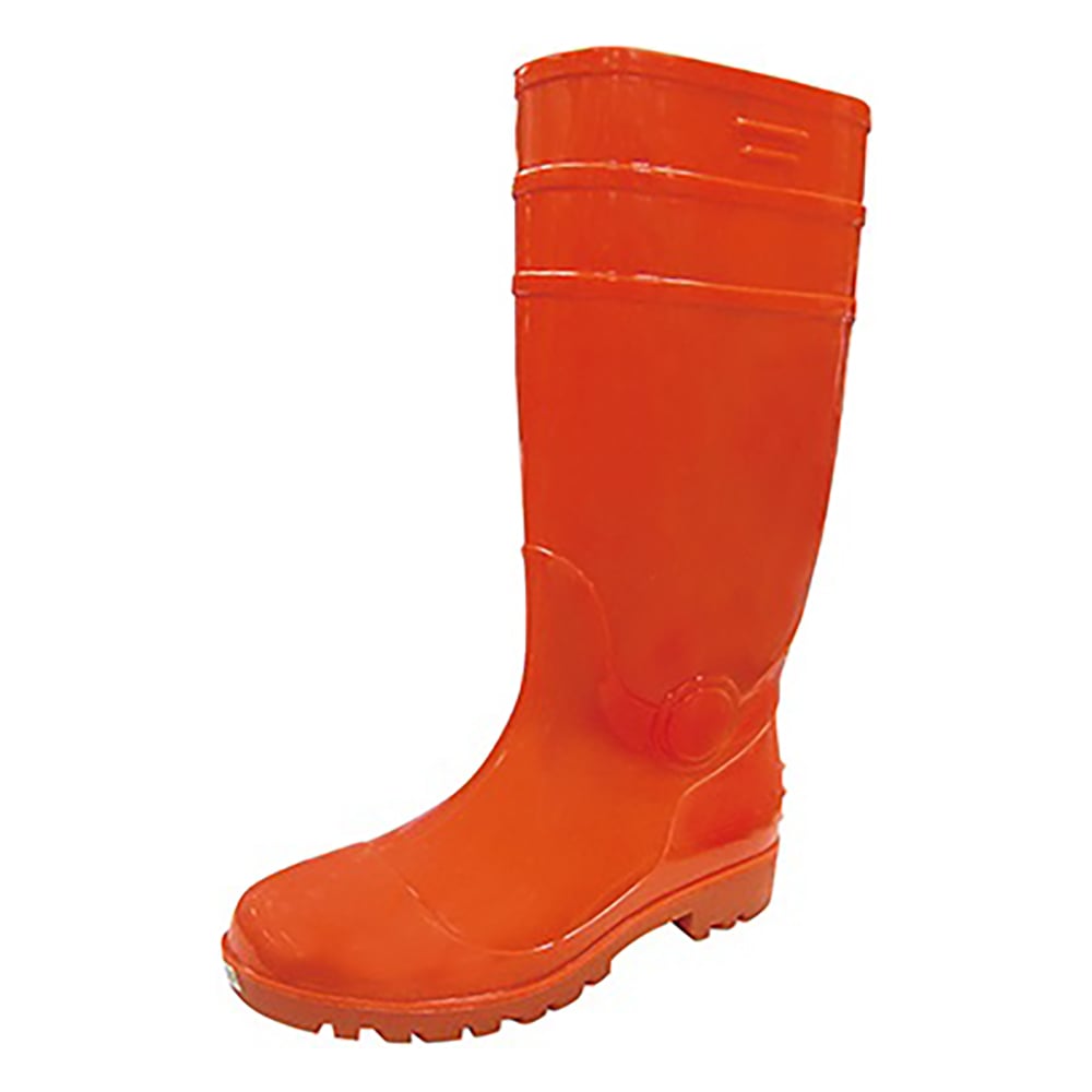 先芯入耐油安全長靴 SEFUMATE SAVER オレンジ 25cm 8894