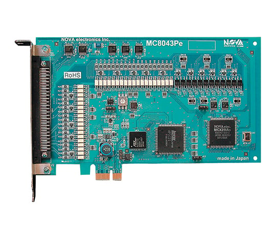 3-8556-04 モーションコントロールボード（PCI Expressバスタイプ） MC8043Pe