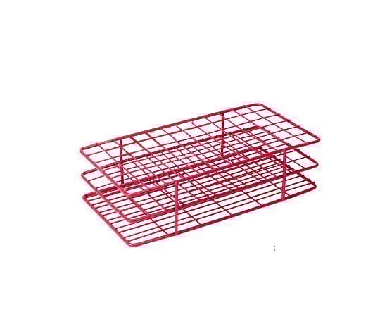アズワン3-8668-04エポキシコートワイヤーラック１６ｍｍ赤【1個】(as1-3-8668-04)