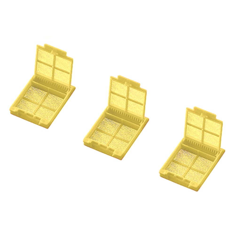 包埋カセット(バルクタイプ) 黄 250個×4箱入 3-8698-04 - 1
