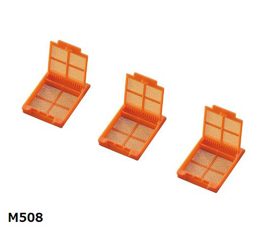 3-8699-10 包埋カセット（バルクタイプ） オレンジ 250個×4箱入 M508-11