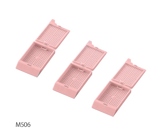 3-8701-02 包埋カセット（バルクタイプ） ピンク 500個×3箱入 M506-3