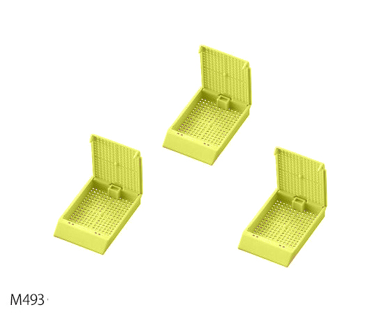 3-8703-04 包埋カセット（バルクタイプ） 黄 500個×3箱入 M493-5