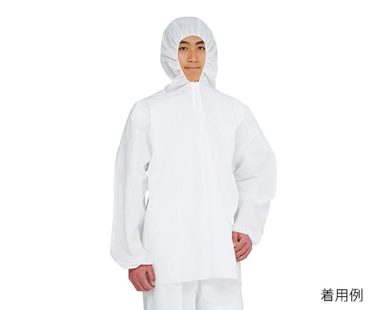 【イチオシ商品】アズワン3-8707-02セパレートディスポウェアフード付きM【1枚】(as1-3-8707-02)