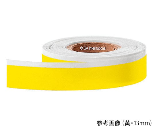 GA　International3-8709-13　凍結容器用テープ　13mm×15m　黄 TFS-13C1-50YE