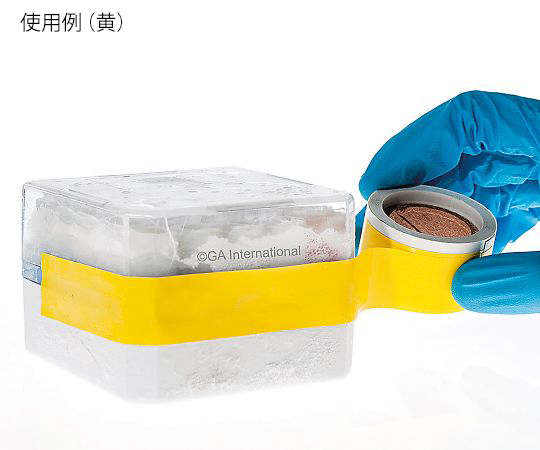 3-8710-07 凍結容器用テープ 19mm×15m 透明 TAQ-19C1-50