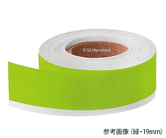 GA　International3-8710-12　凍結容器用テープ　19mm×15m　赤 TFS-19C1-50RE